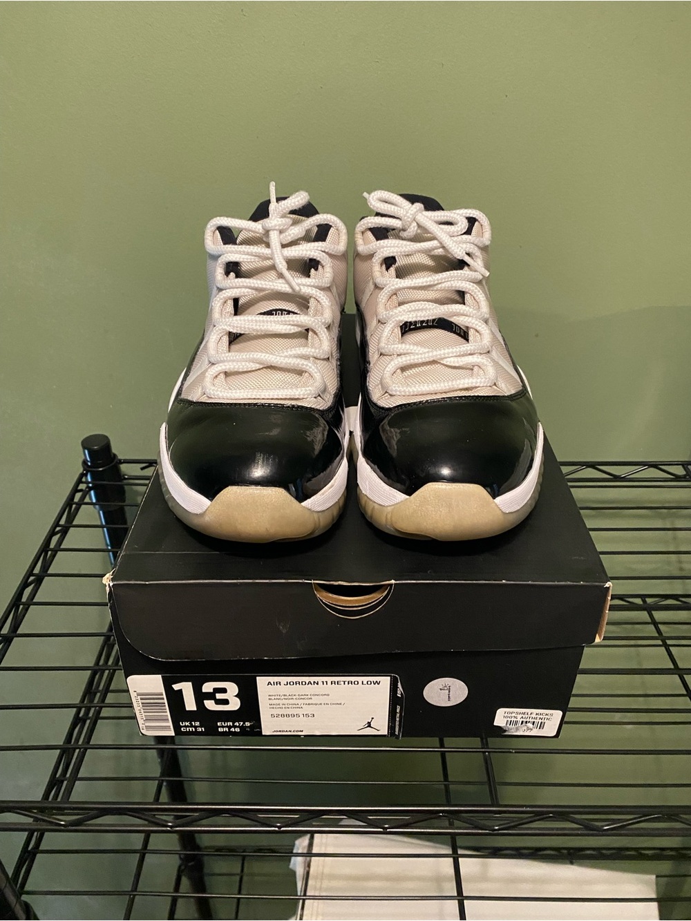 Jordan 11 Concord Low Used size 13